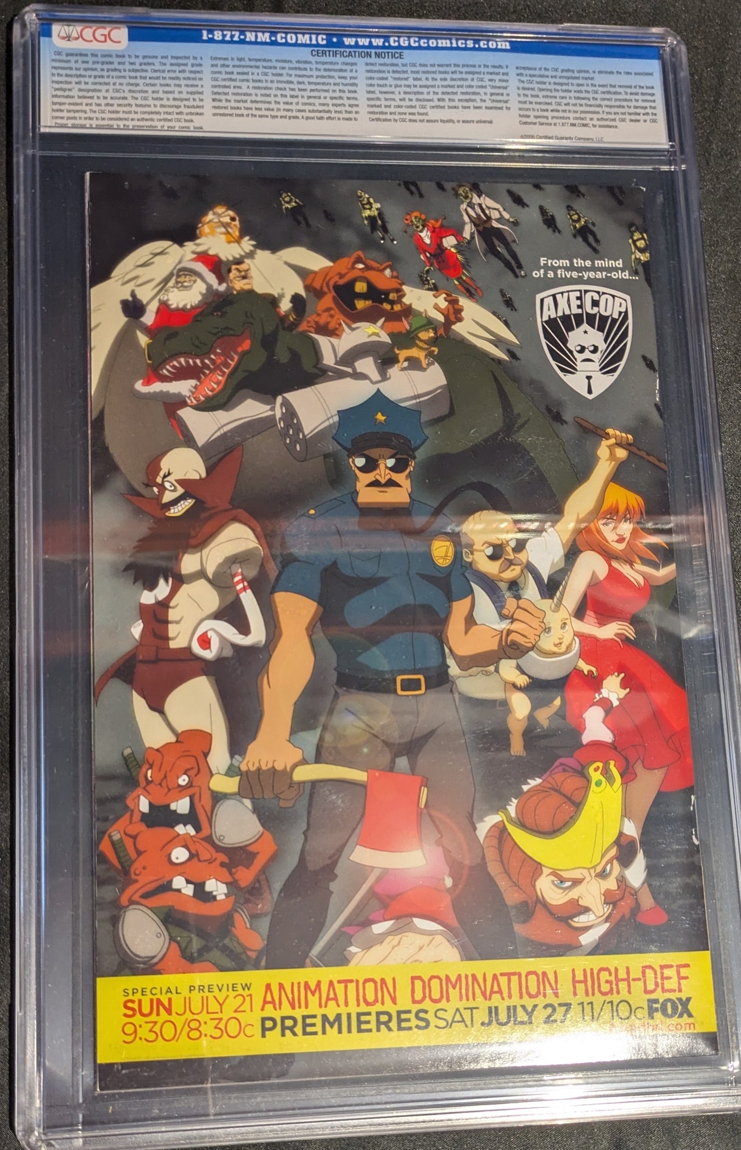 SUPERMAN UNCHAINED #2 CGC UNIVERSAL GRADE 9.6