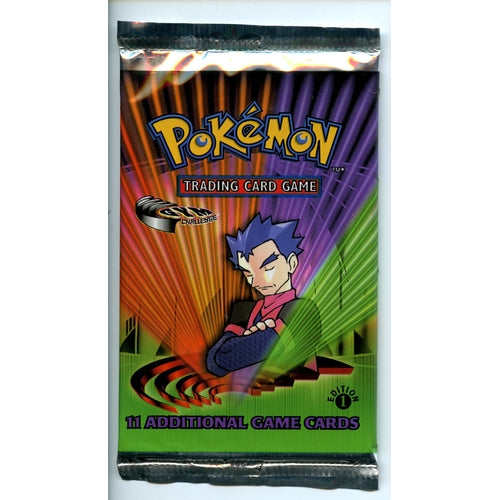 POKEMON GYM CHALLENGE BOOSTER PACK