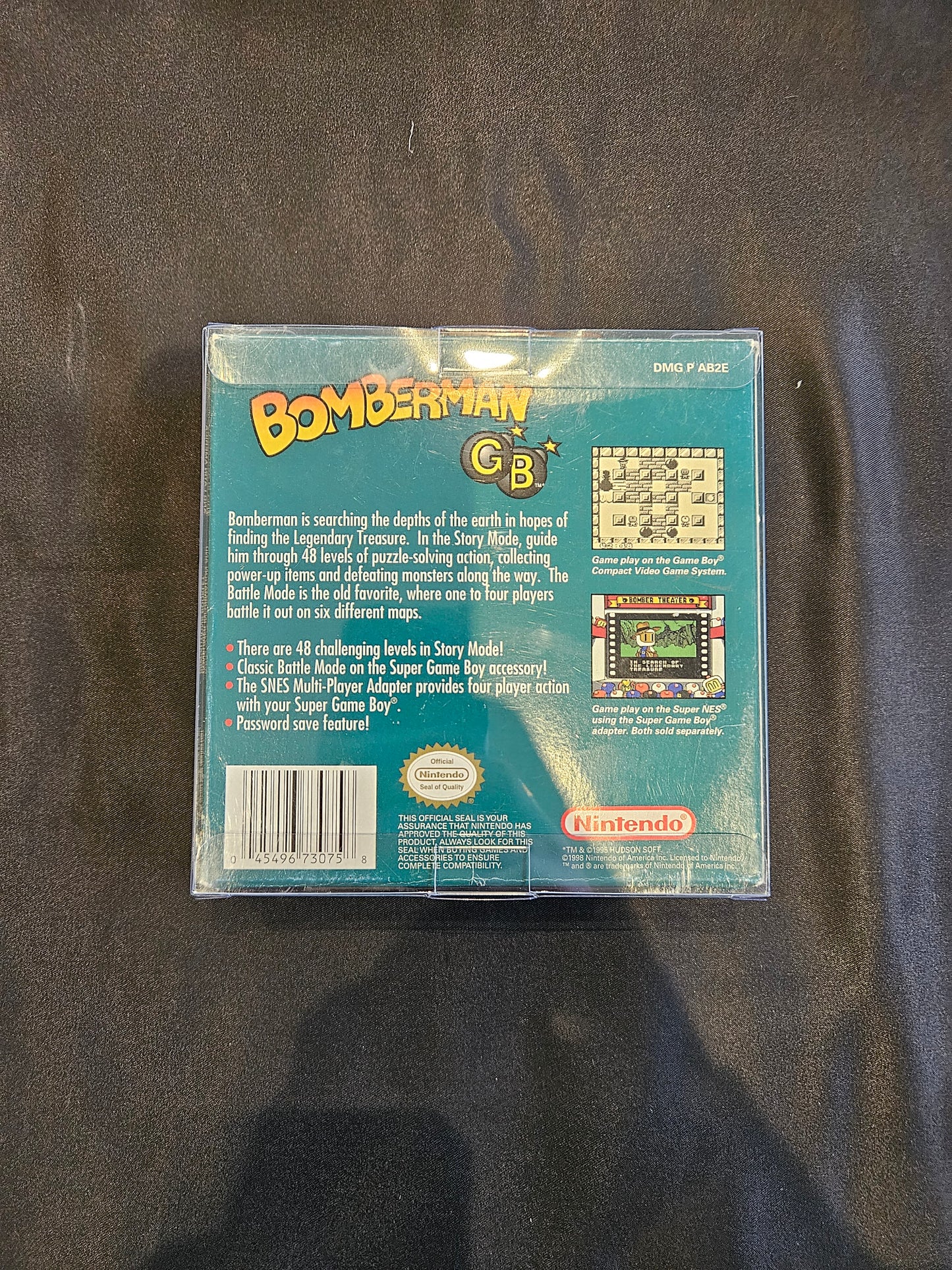 GAMEBOY BOMBER MAN GB BOXED GAME