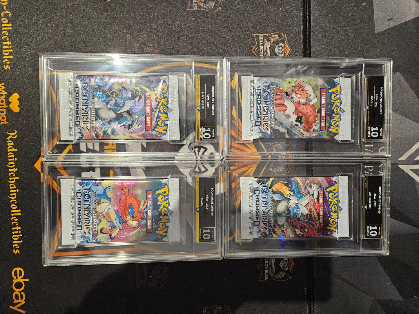 BOUNDARIES CROSSED FULL ART SET GET GRADED 10'S