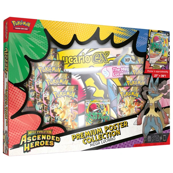 POKEMON ASCENDED HEROES PREMIUM POSTER COLLECTION