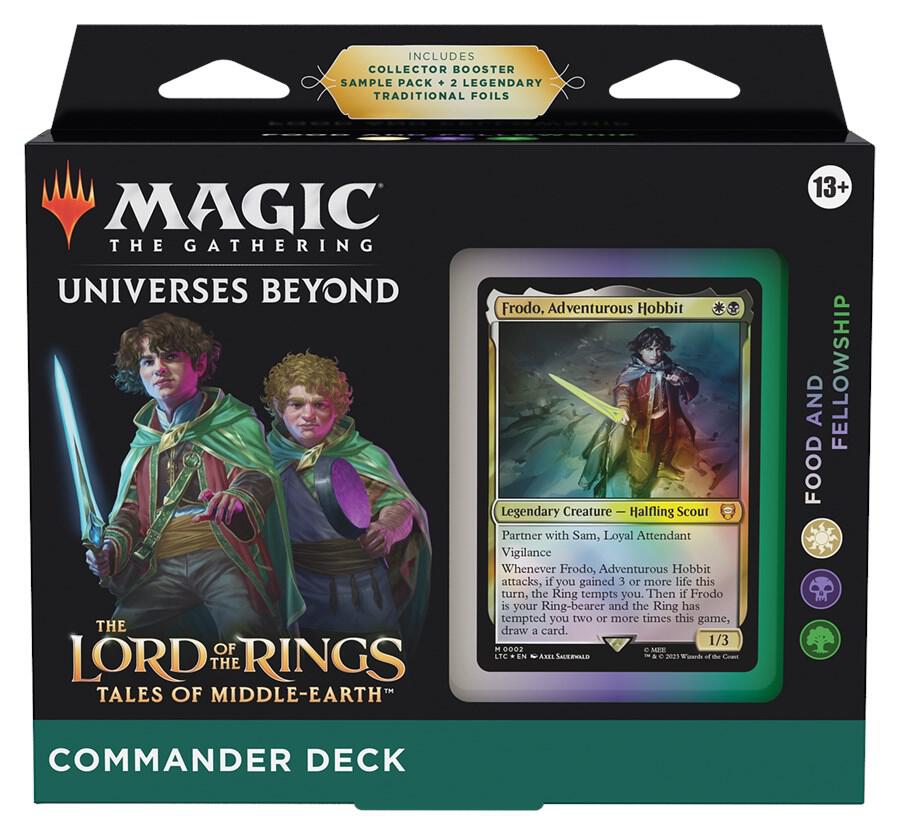 MAGIC THE GATHERING LORD OF THE RINGS COMMANDER DECK
