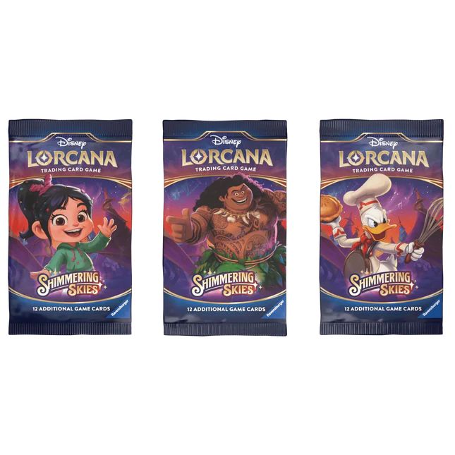 Disney Lorcana Shimmering Skies Booster Pack