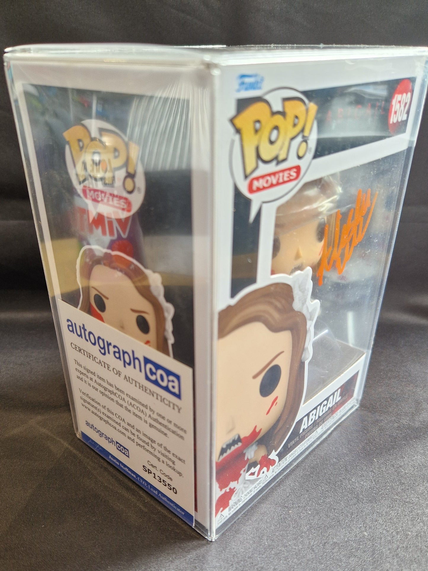 Abigail Funko Pop 1582 signed