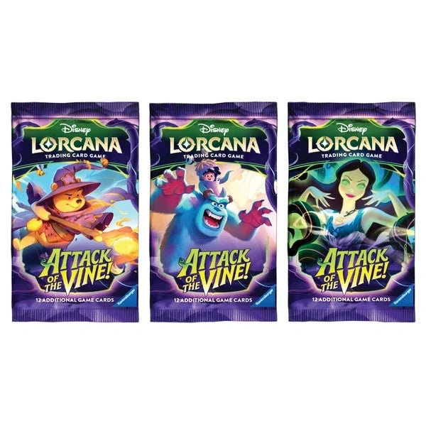 DISNEY LORCANA ATTACK OF THE VINE BOOSTER PACK