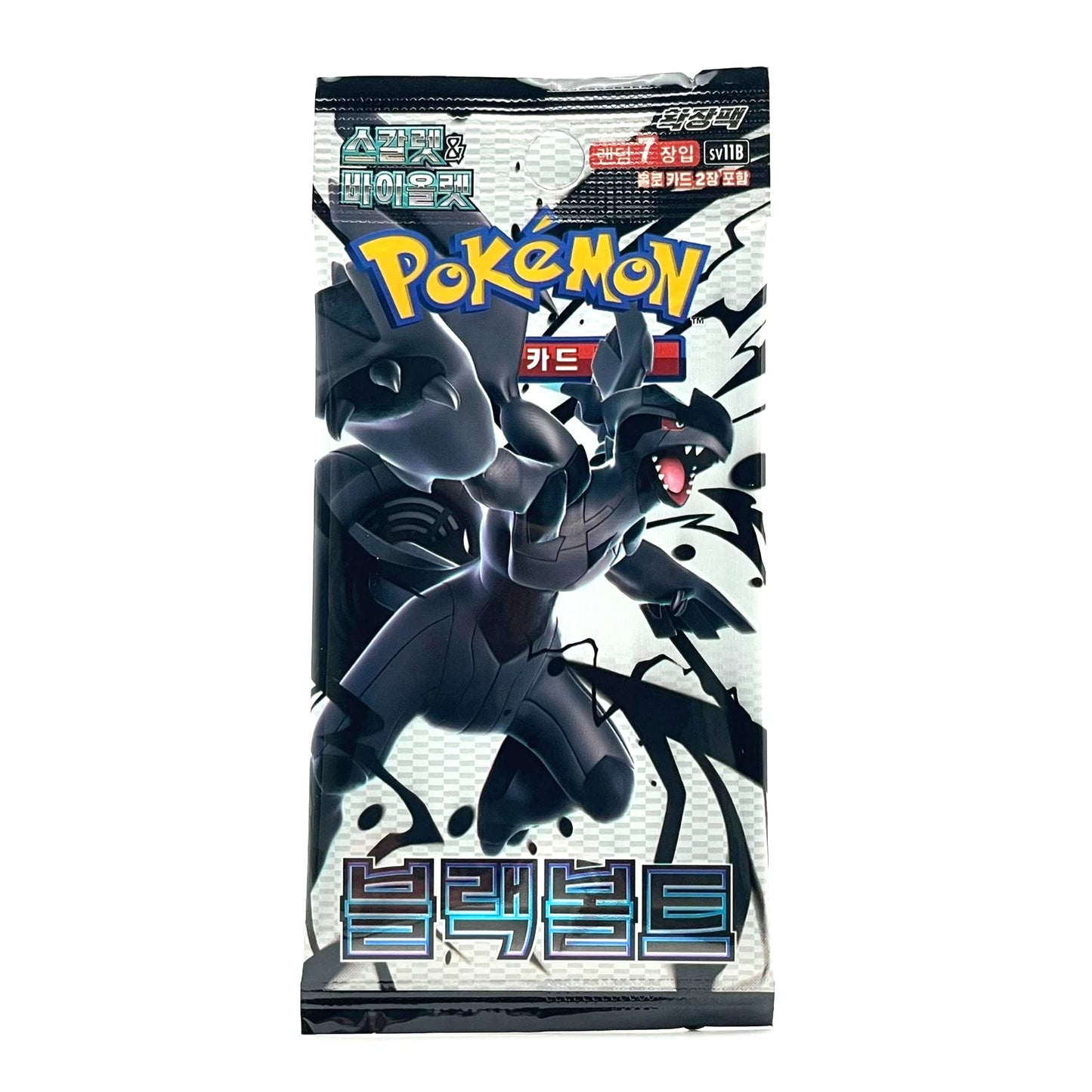 POKEMON BLACK BOLT BOOSTER PACK KOREAN