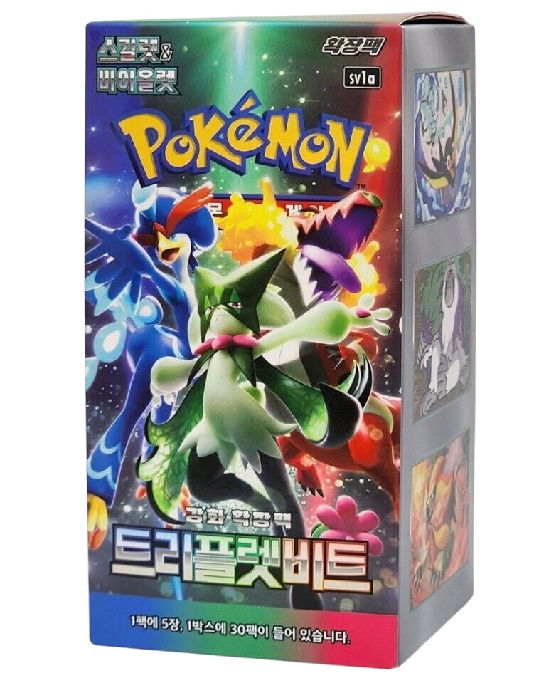 Pokémon sv1a Triple Beat Booster Box Korean