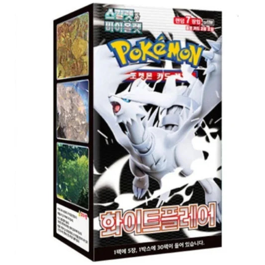 Pokémon White Flare Booster Box Korean