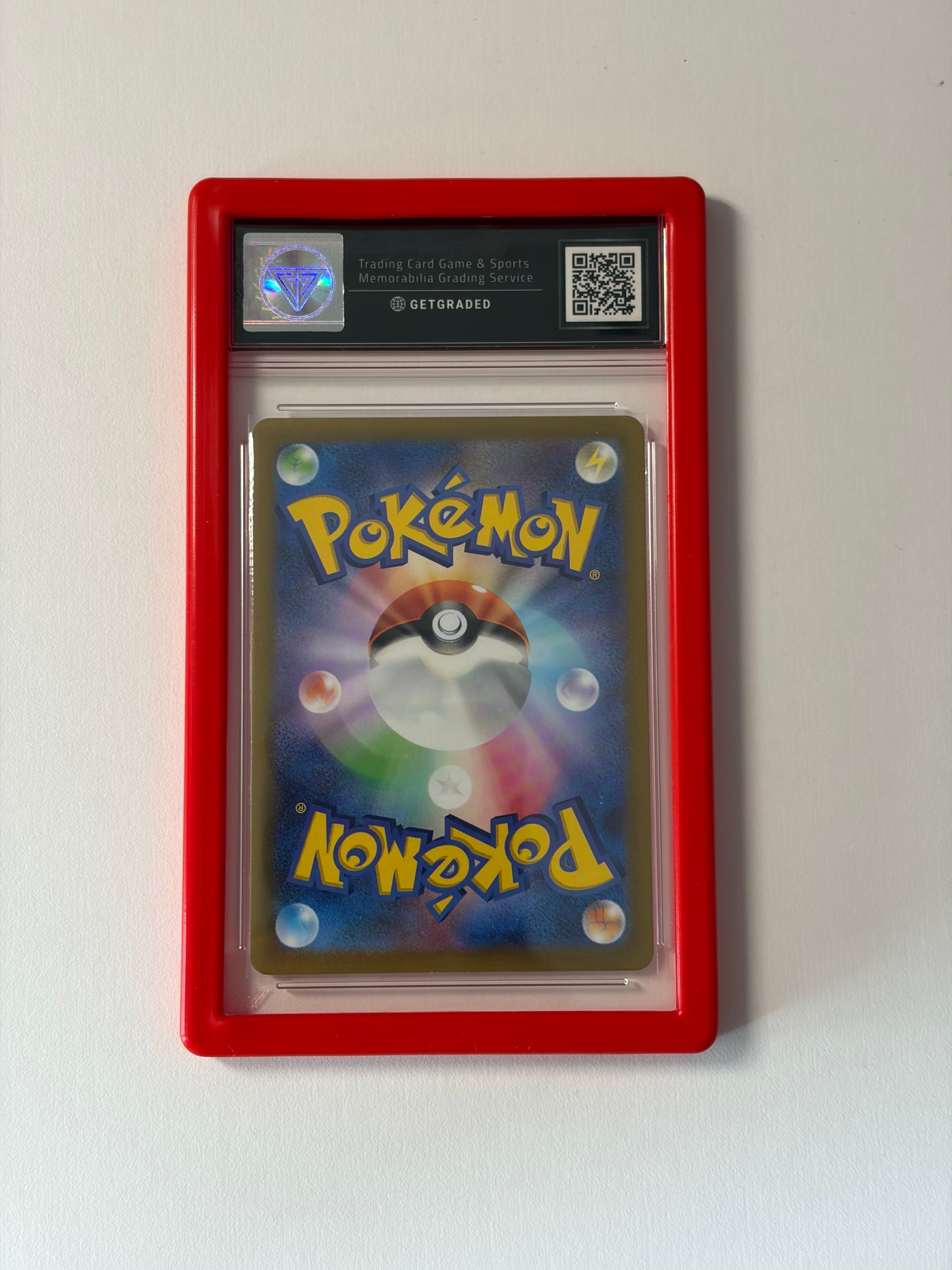 Red Graded Card Guard