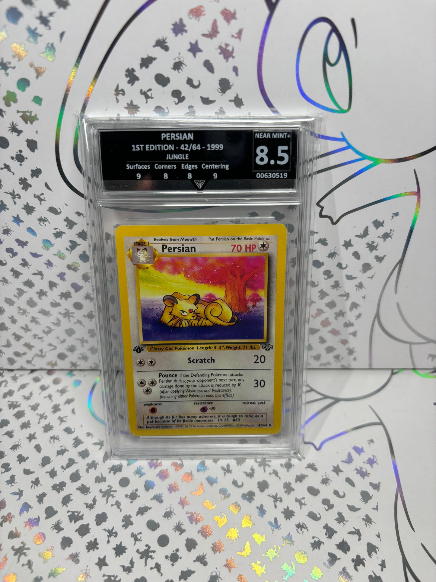 PERSIAN 1ST EDITION 42/64 1999 JUNGLE Get Graded 9 Mint