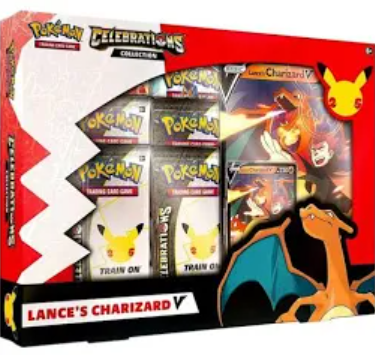 Lances Charizard V CELEBRATIONS BOX