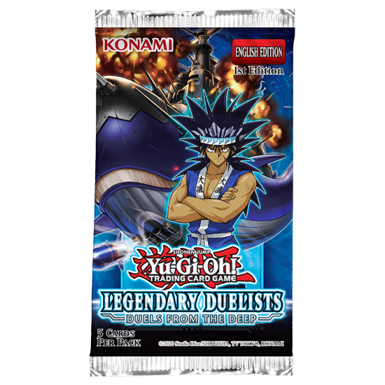 YU-GI OH! PACK - LEGENDARY DUELISTS, DUELS FROM THE DEEP