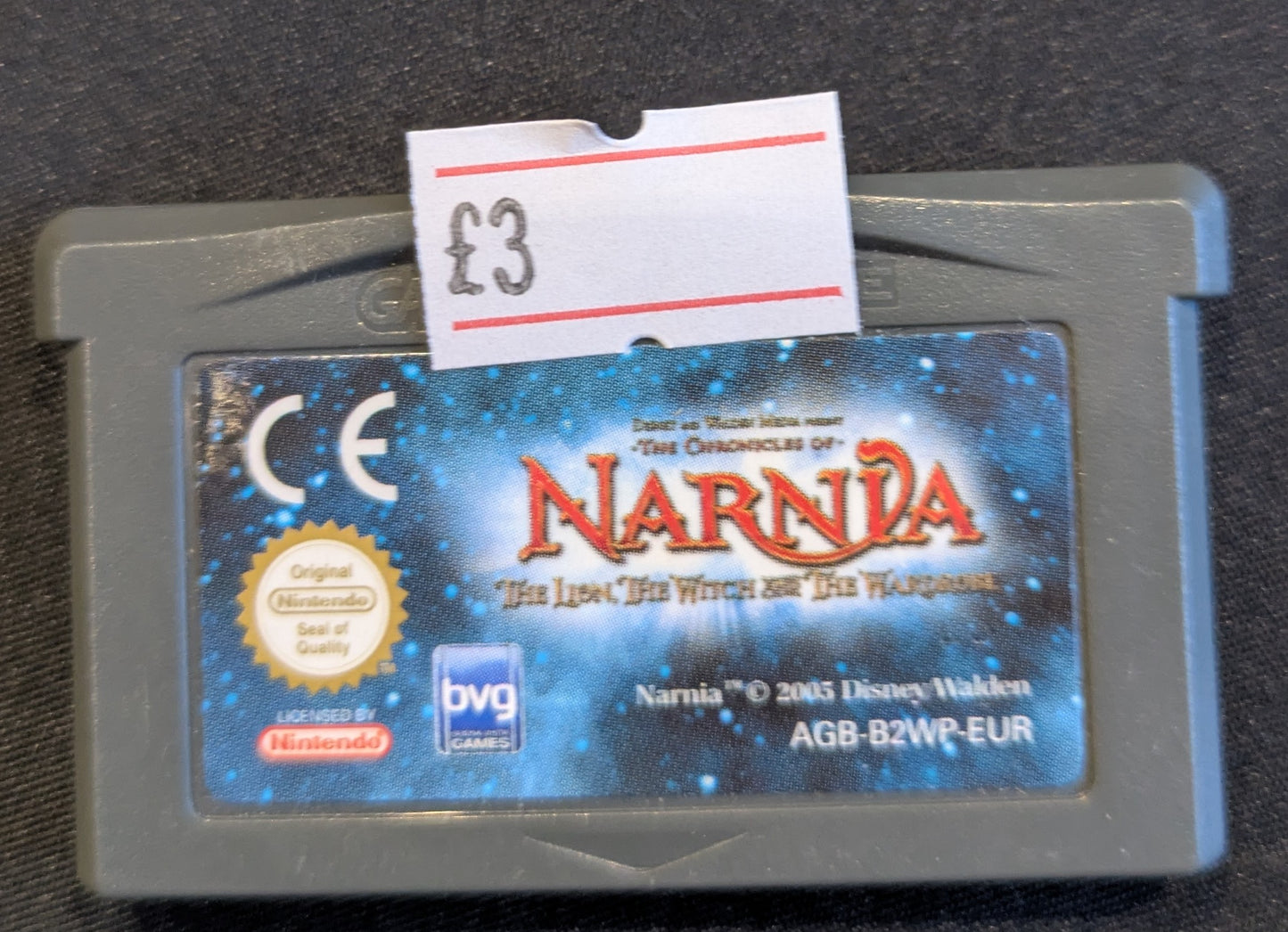 GAMEBOY ADVANCE GAME NARNIA - THE LION, THE WITCH AND THE WARDROBE
