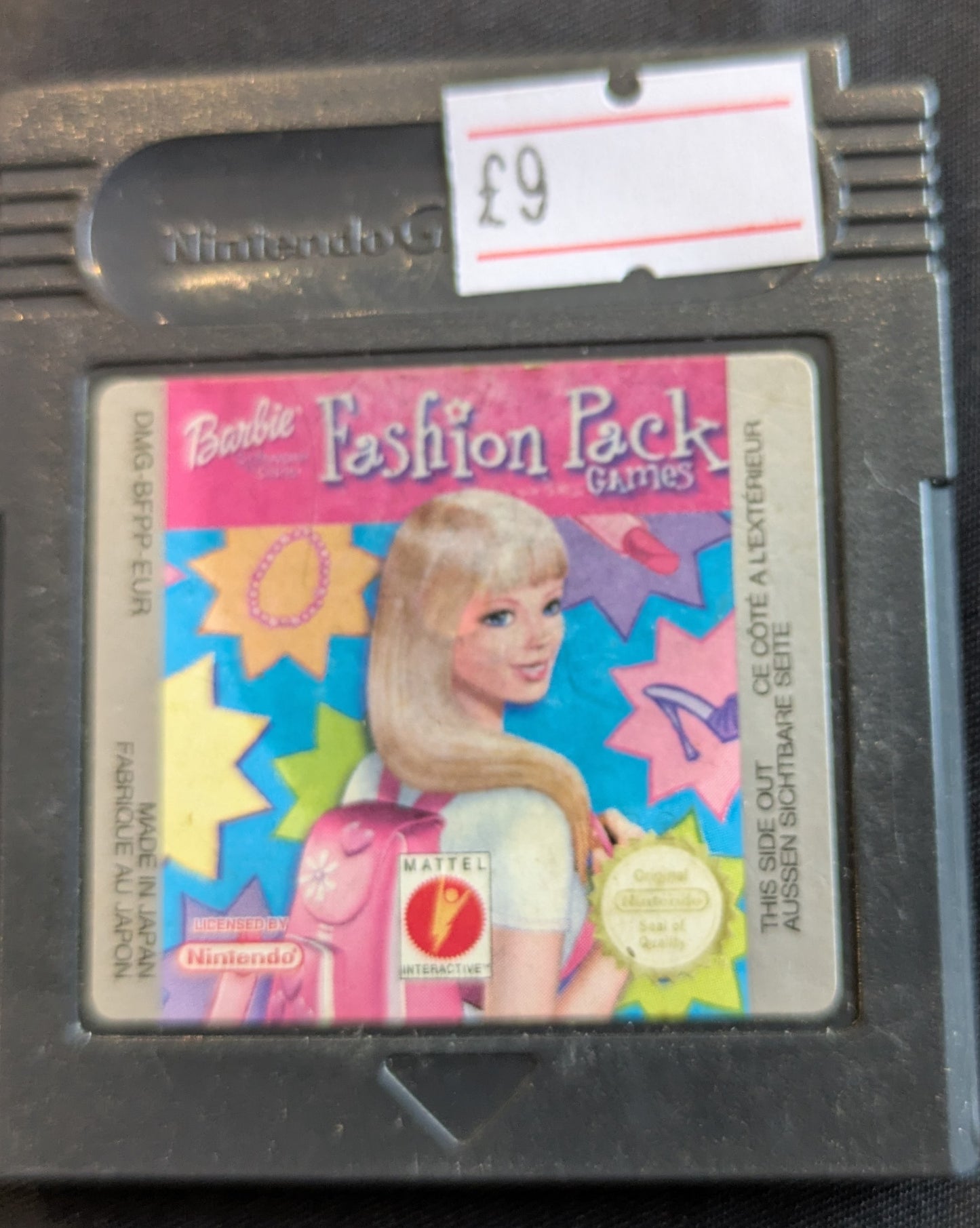 GAMEBOY GAME - BARBIE FASHION PACK