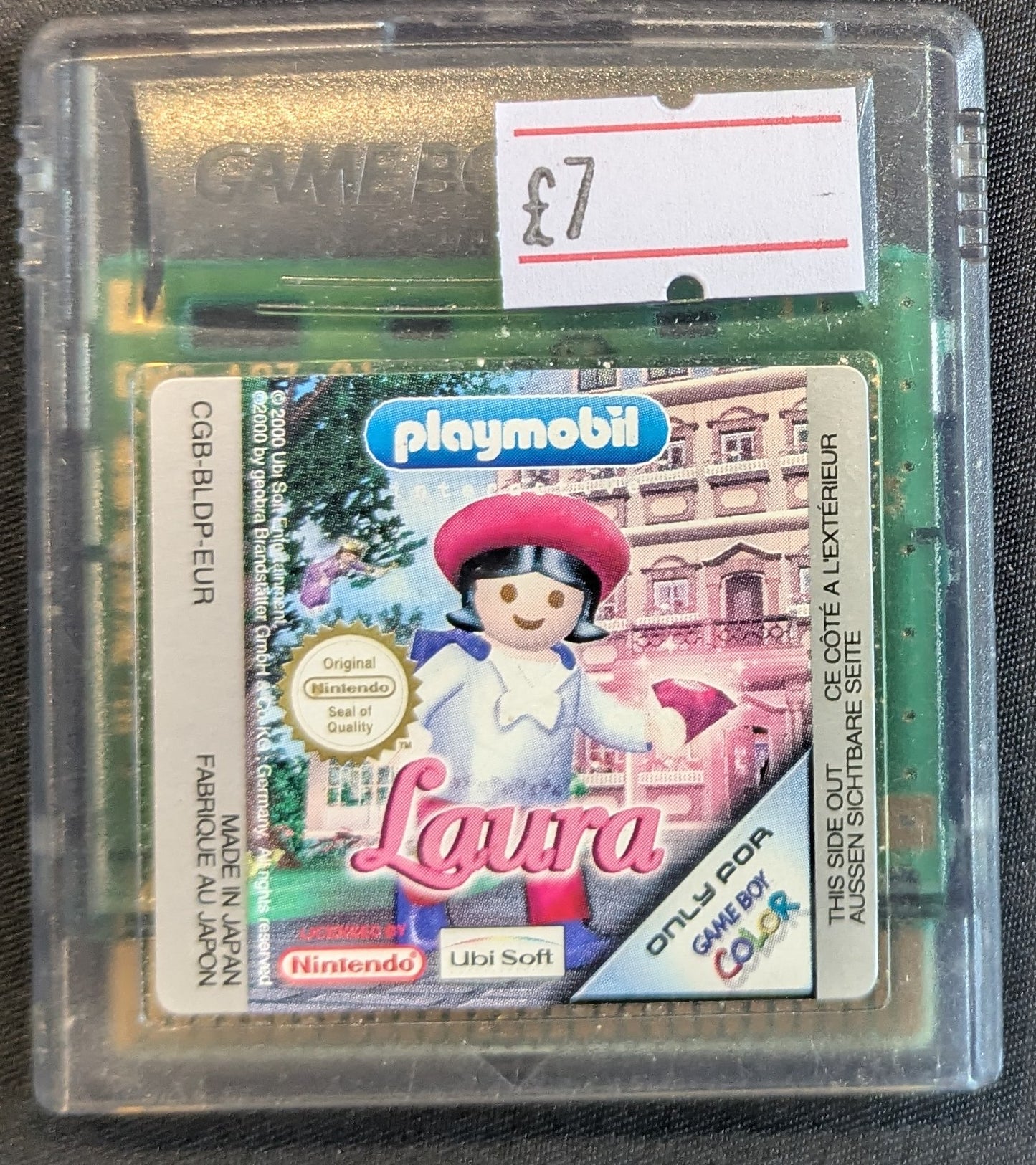 GAMEBOY COLOR GAME - PLAYMOBIL LAURA