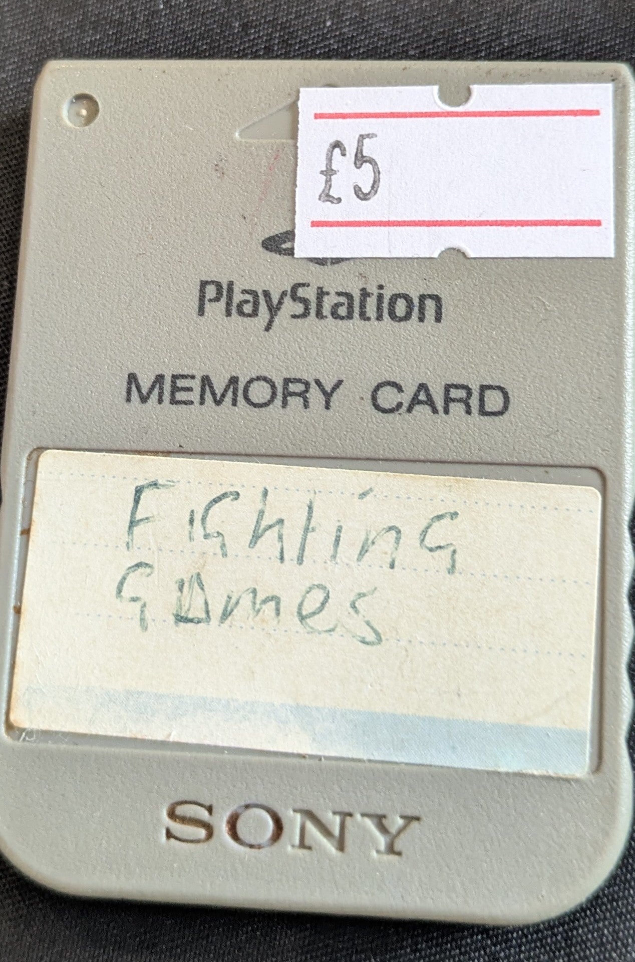 PLAY STATION MEMORY CARD
