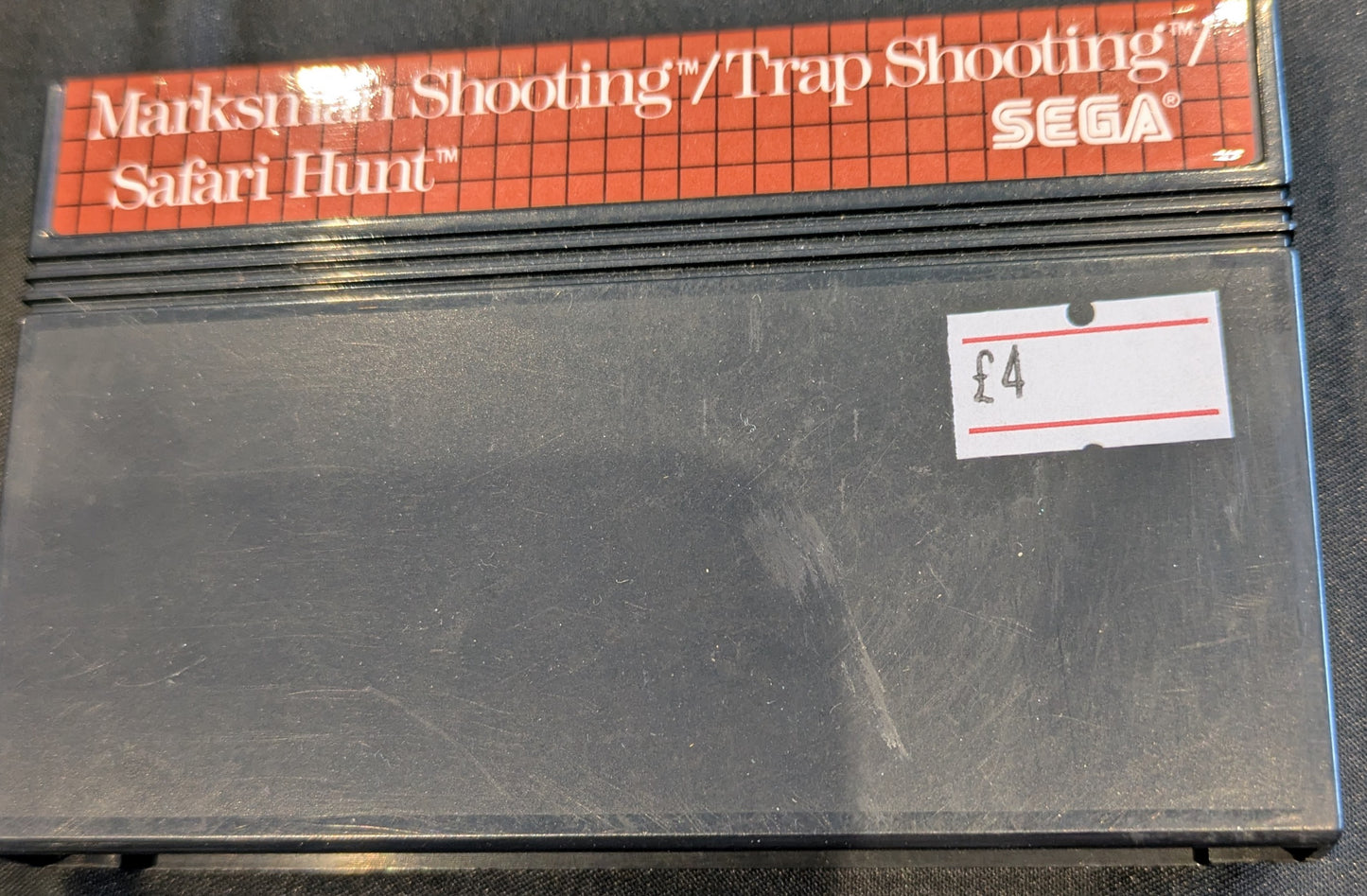 SEGA MASTER SYSTEM GAME - MARKSMAN SHOOTING/TRAP SHOOTING/SAFARI HUNT