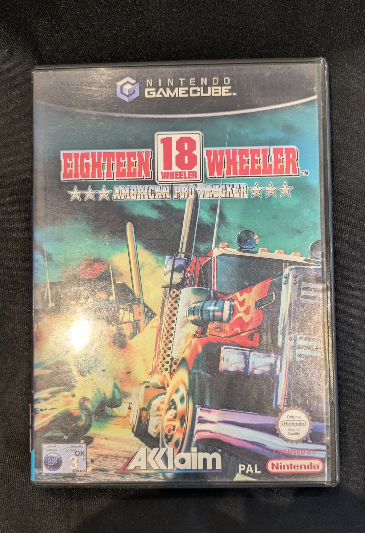 GAMECUBE GAME - 18 WHEELER: AMERICAN PRO TRUCKER