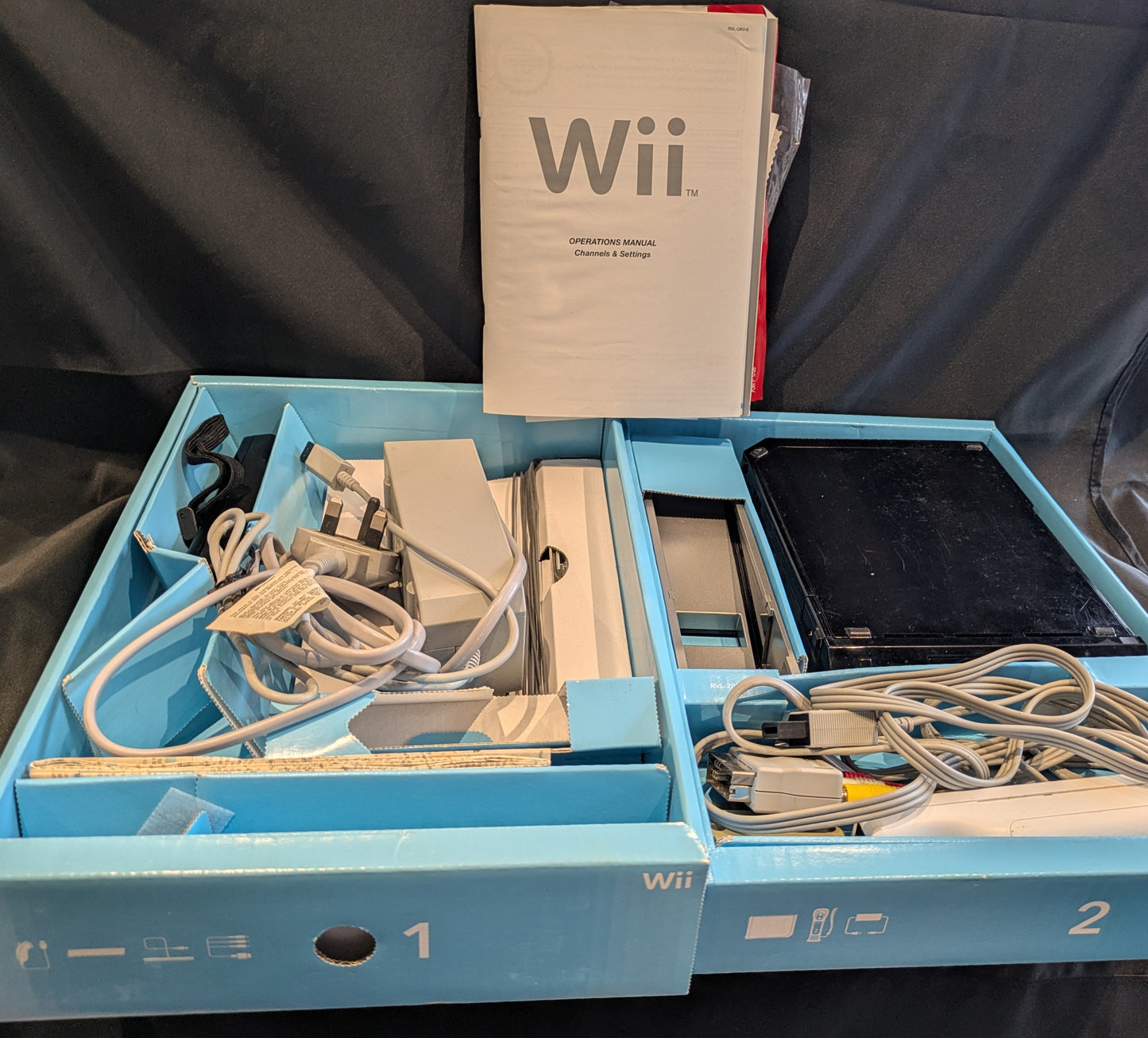WII SPORT CONSOLE BLACK