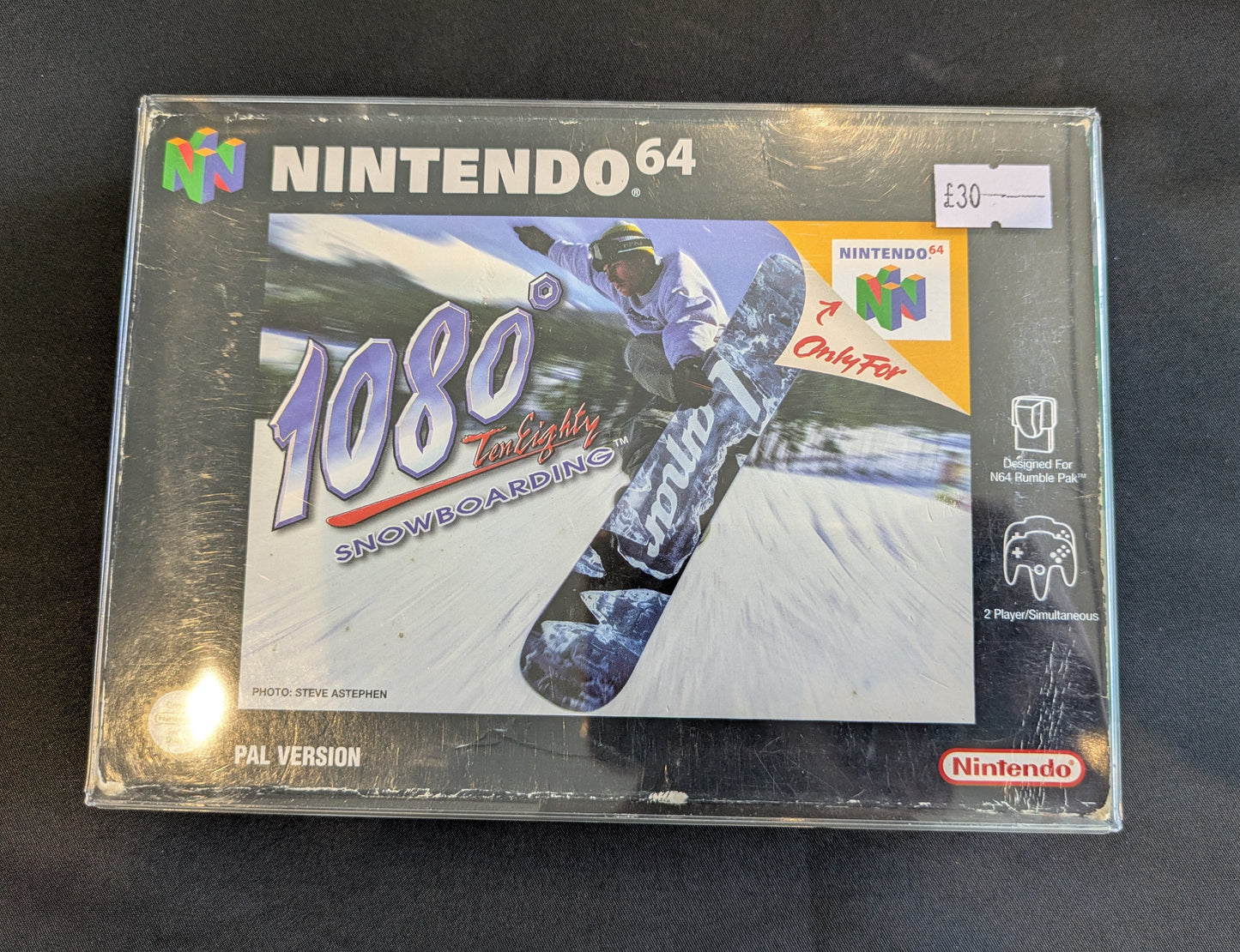 NINTENDO 64 GAME 1080 SNOWBOARDING STILL BOXED