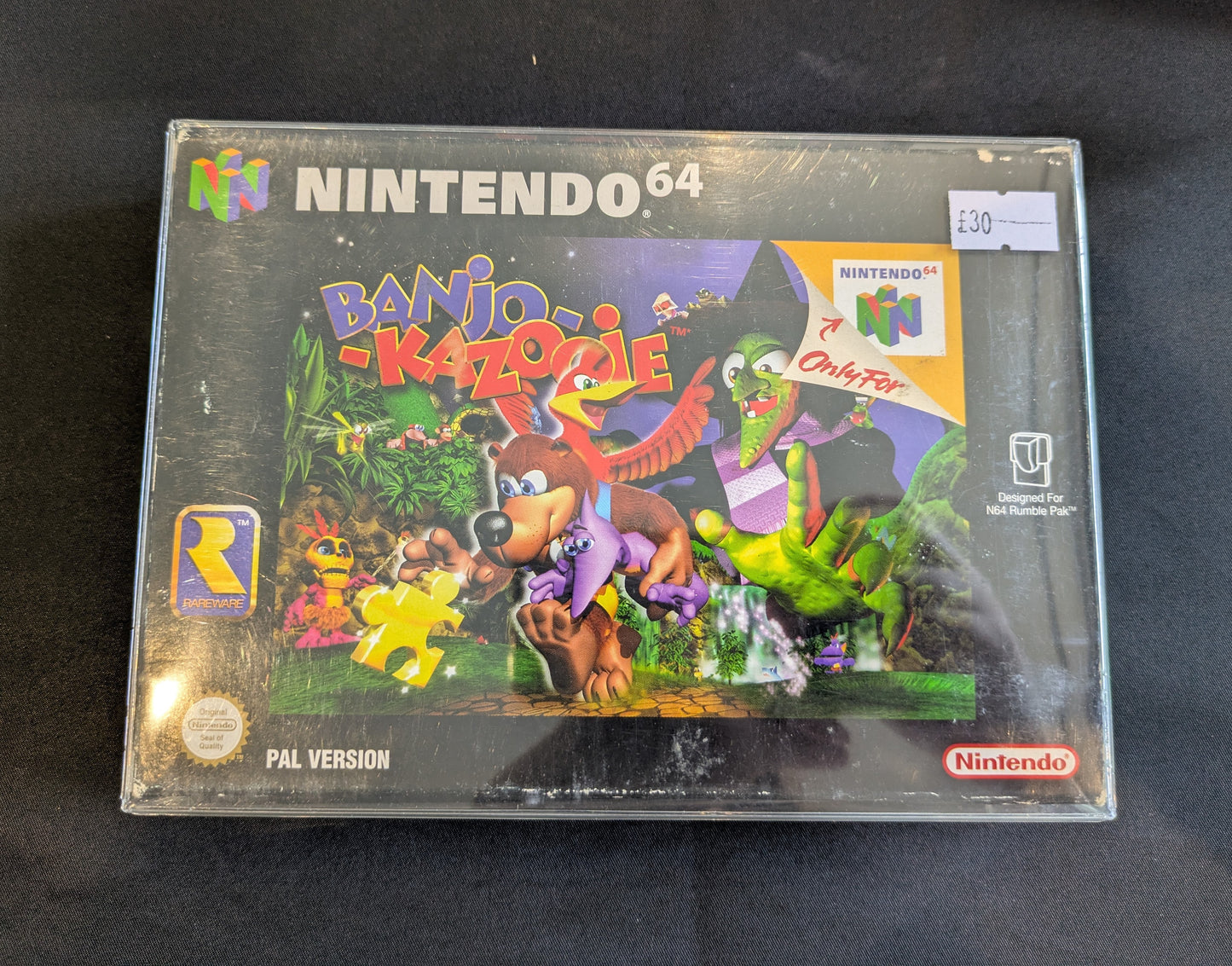 NINTENDO 64 GAME BANJO KAZOOI STILL BOXED