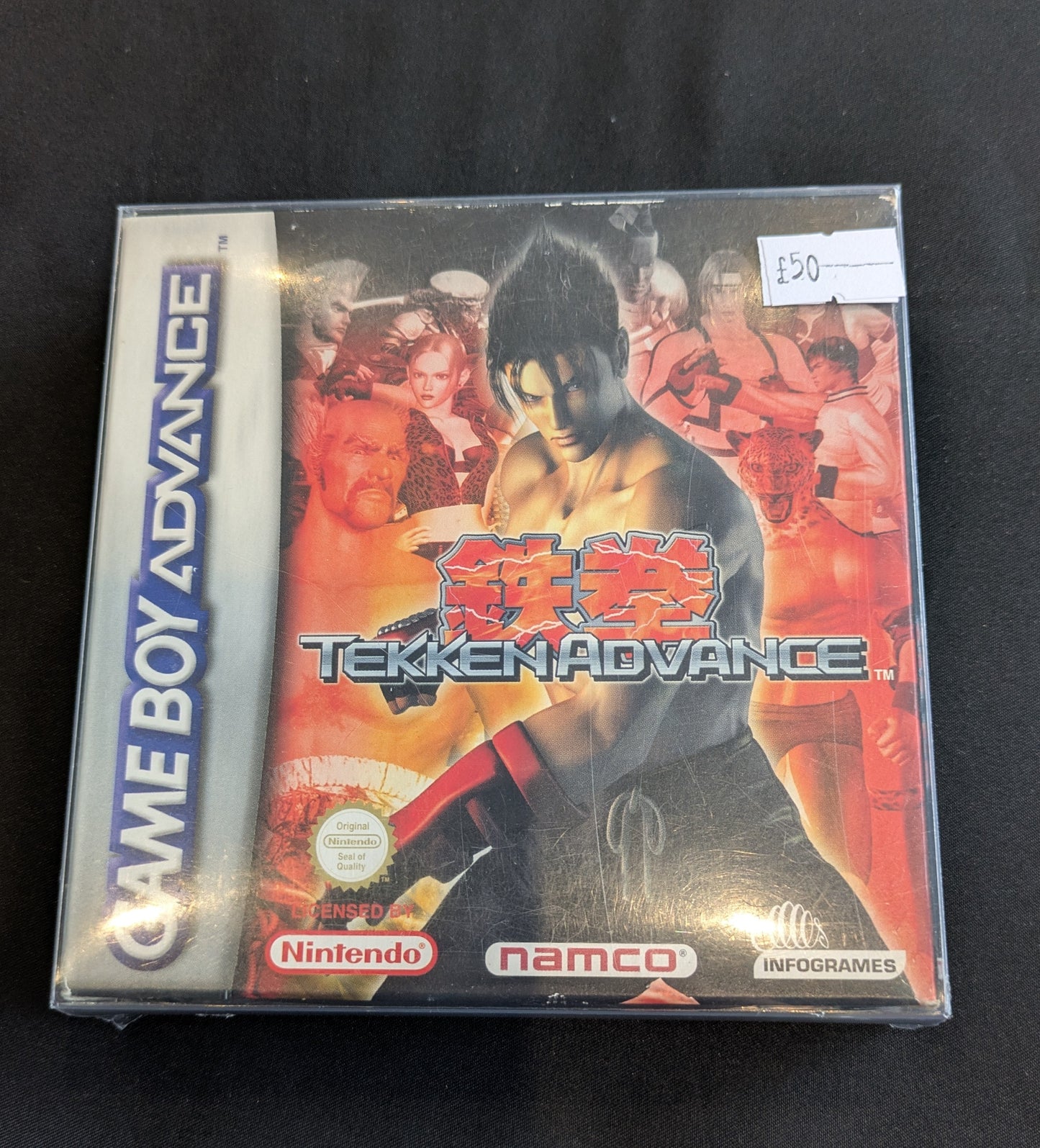 GAME BOY ADVANCE GAME TEKKEN ADVANCE BOXED