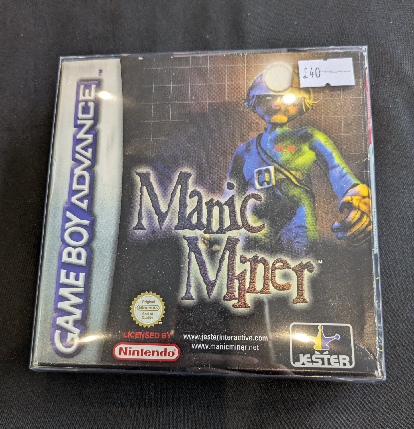 GAME BOY ADVANCE GAME MANIC MINER BOXED