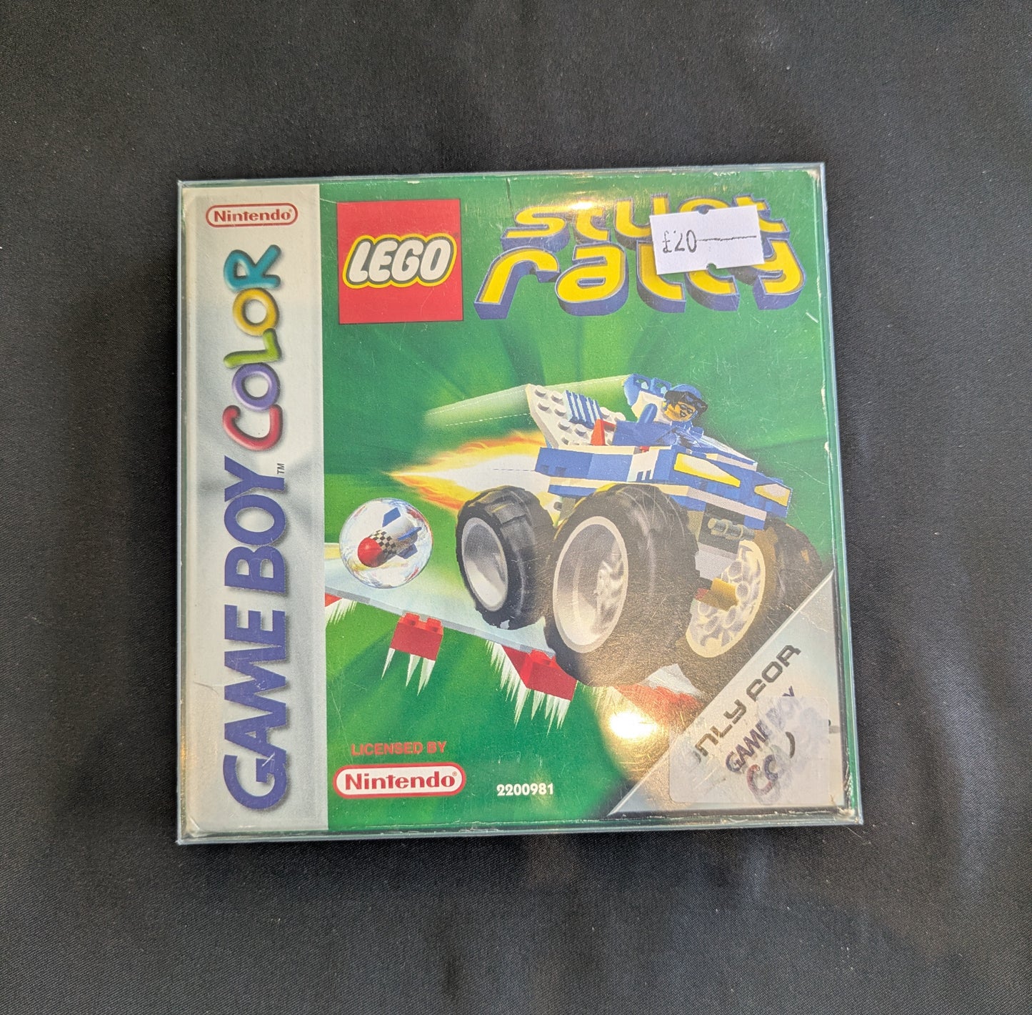 GAME BOY COLOR GAME LEGO STUNT RALLY BOXED