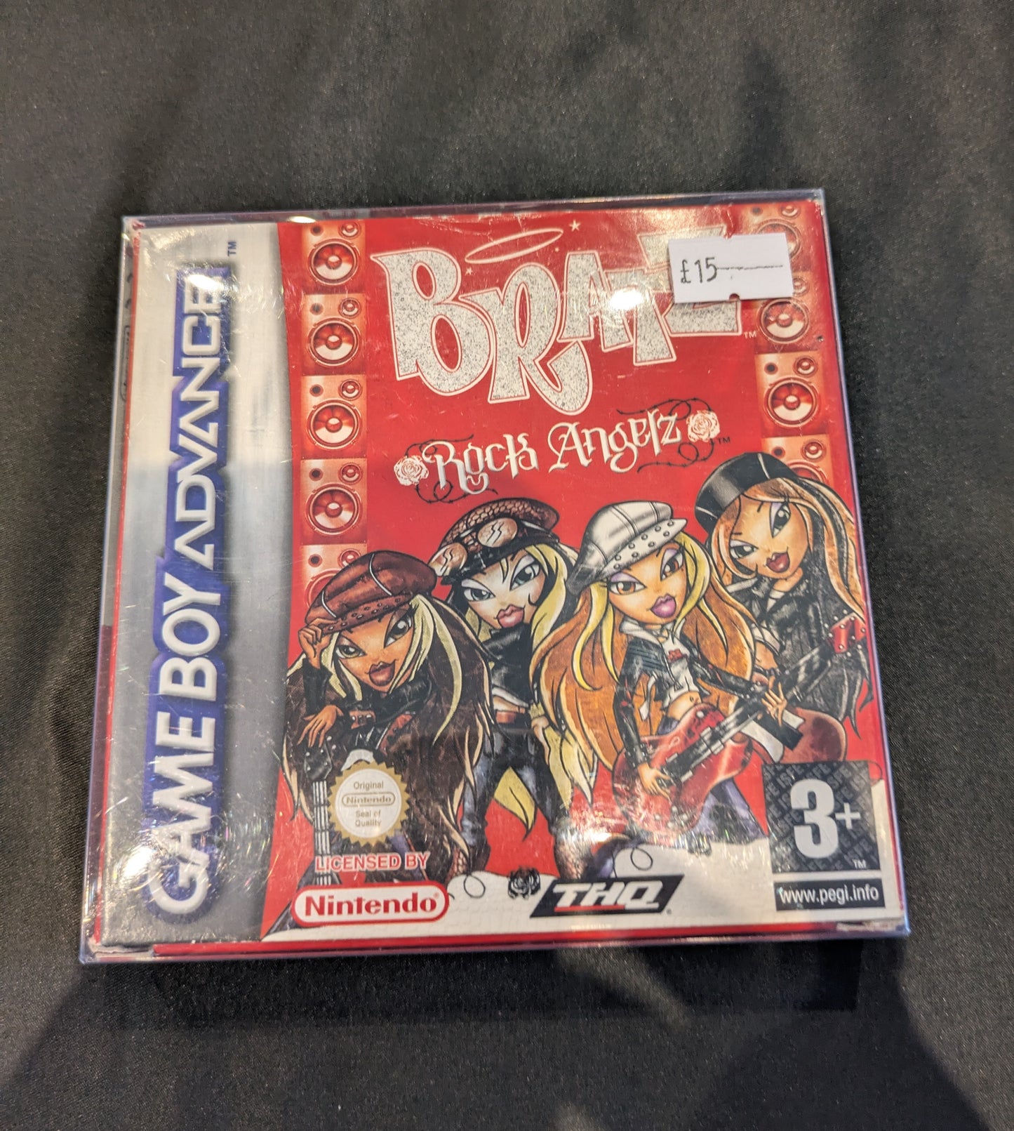 GAME BOY ADVANCE GAME BRATZ ROCK ANGELZ BOXED