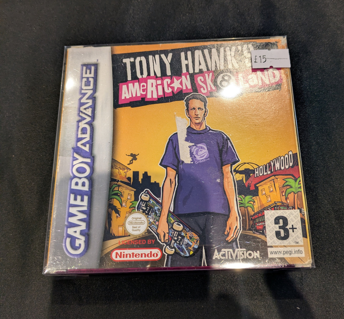GAME BOY ADVANCE GAME TONY HAWKES AMERICAN SK8LAND BOXED
