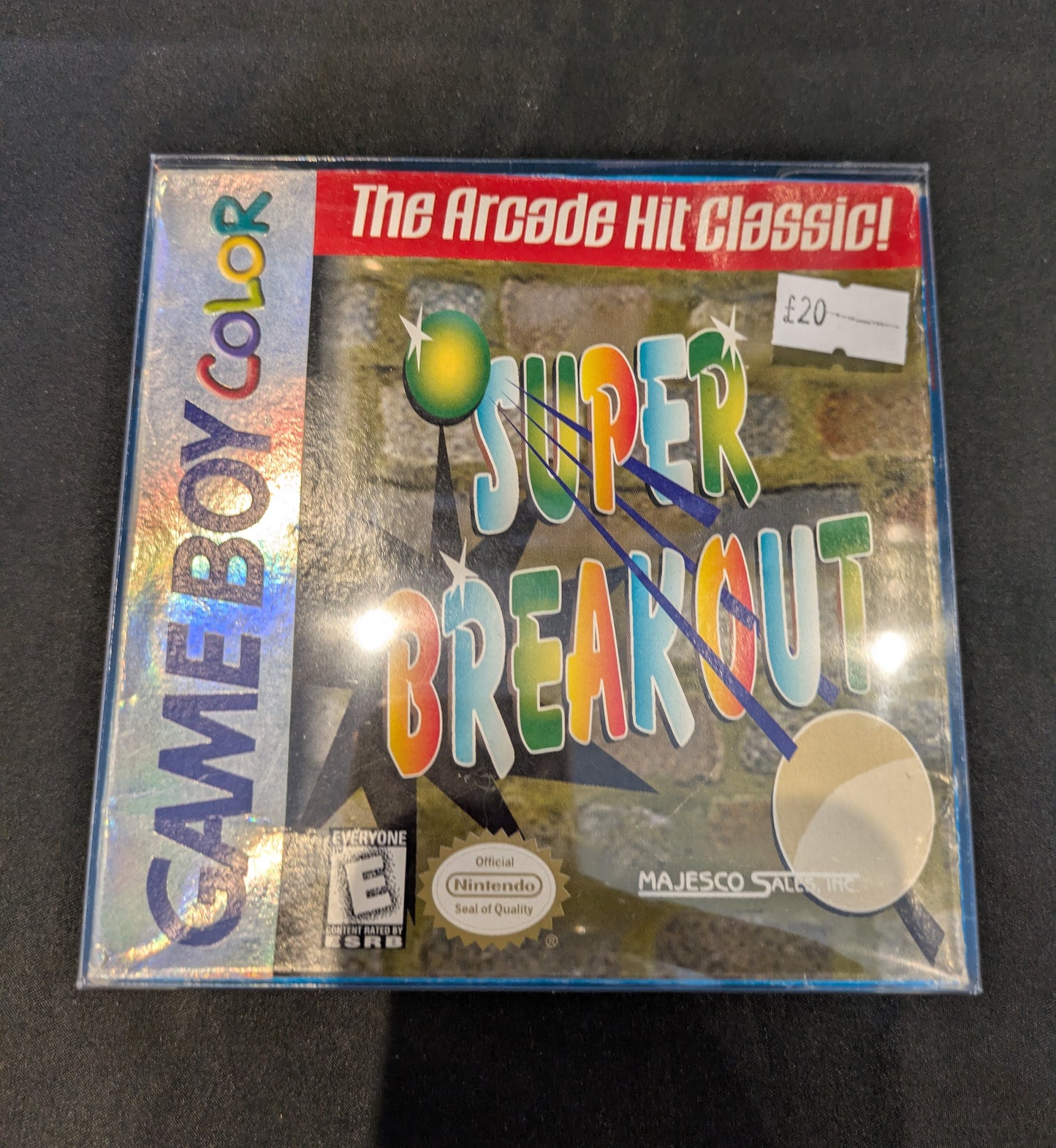 GAME BOY COLOR GAME SUPER BREAKOUT BOXED