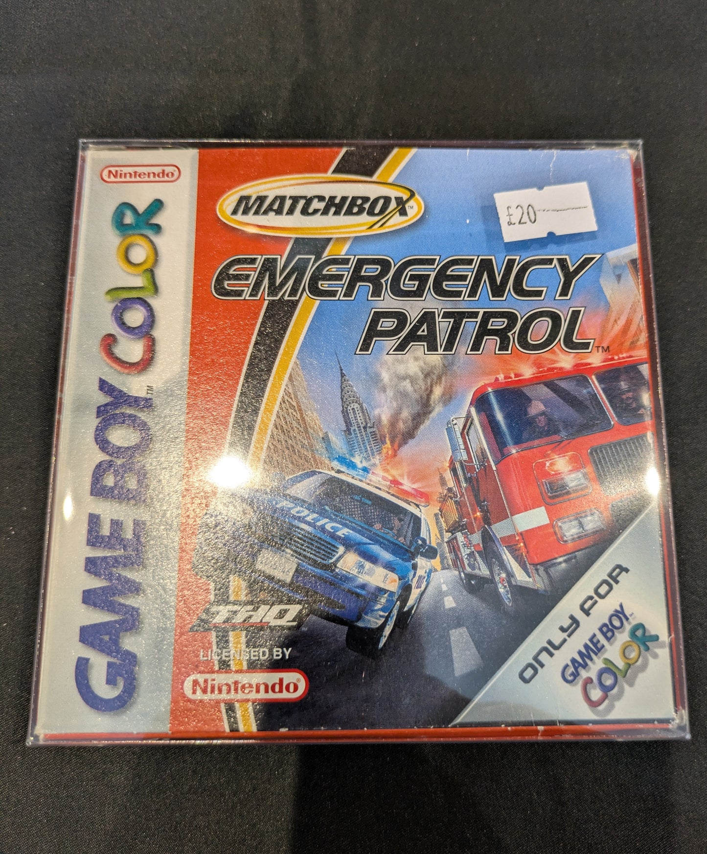 GAME BOY COLOR GAME EMERGENCY PATROL BOXED