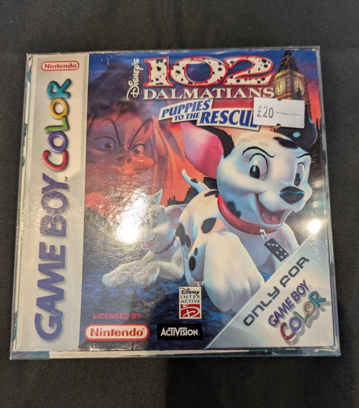 GAME BOY COLOR 102 DALMATIANS PUPPIES TO THE RESCUE BOXED