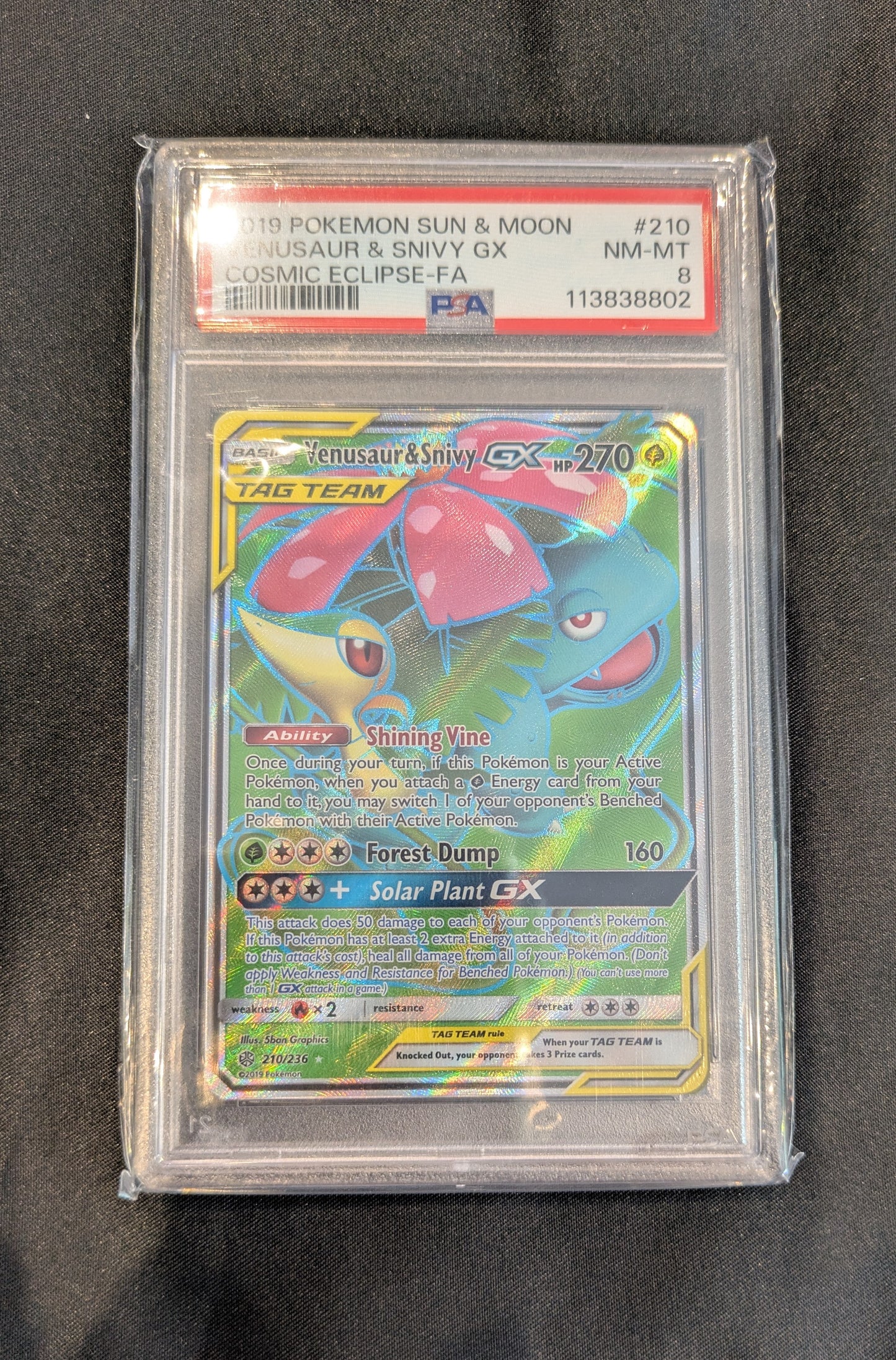 POKEMON 210/236 PSA 8
