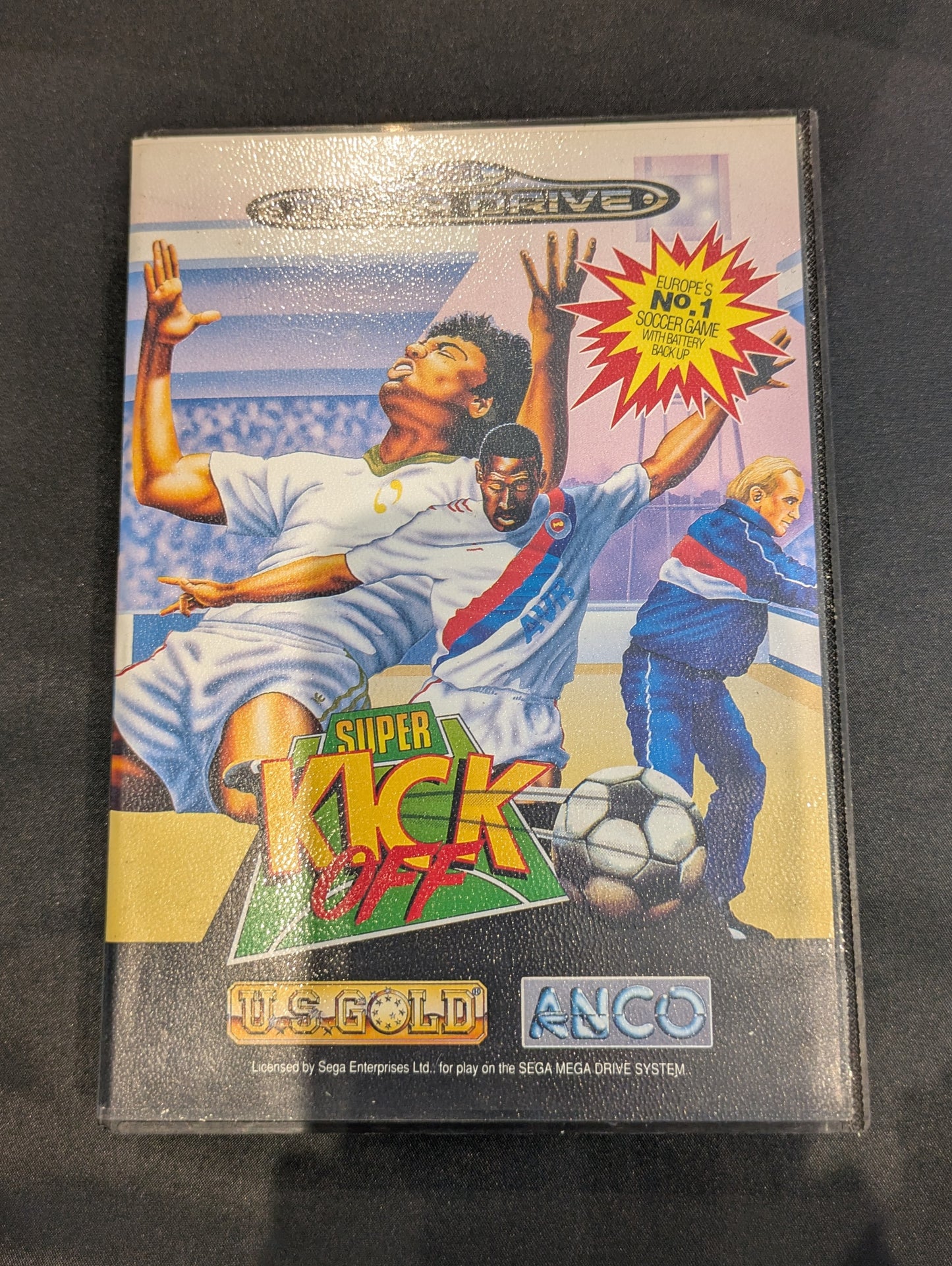 SEGA MEGA DRIVE GAME SUPER KICK OFF