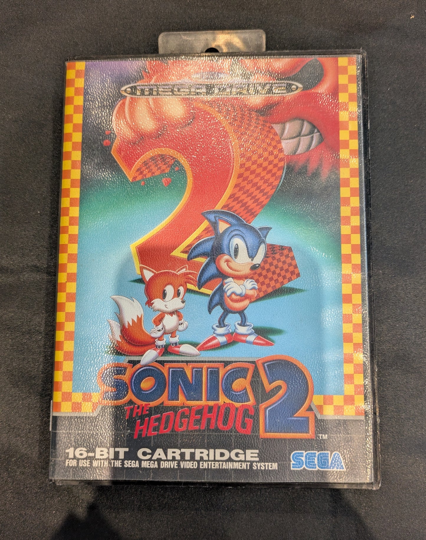 SEGA MEGA DRIVE GAME SONIC THE HEDGEHOG 2