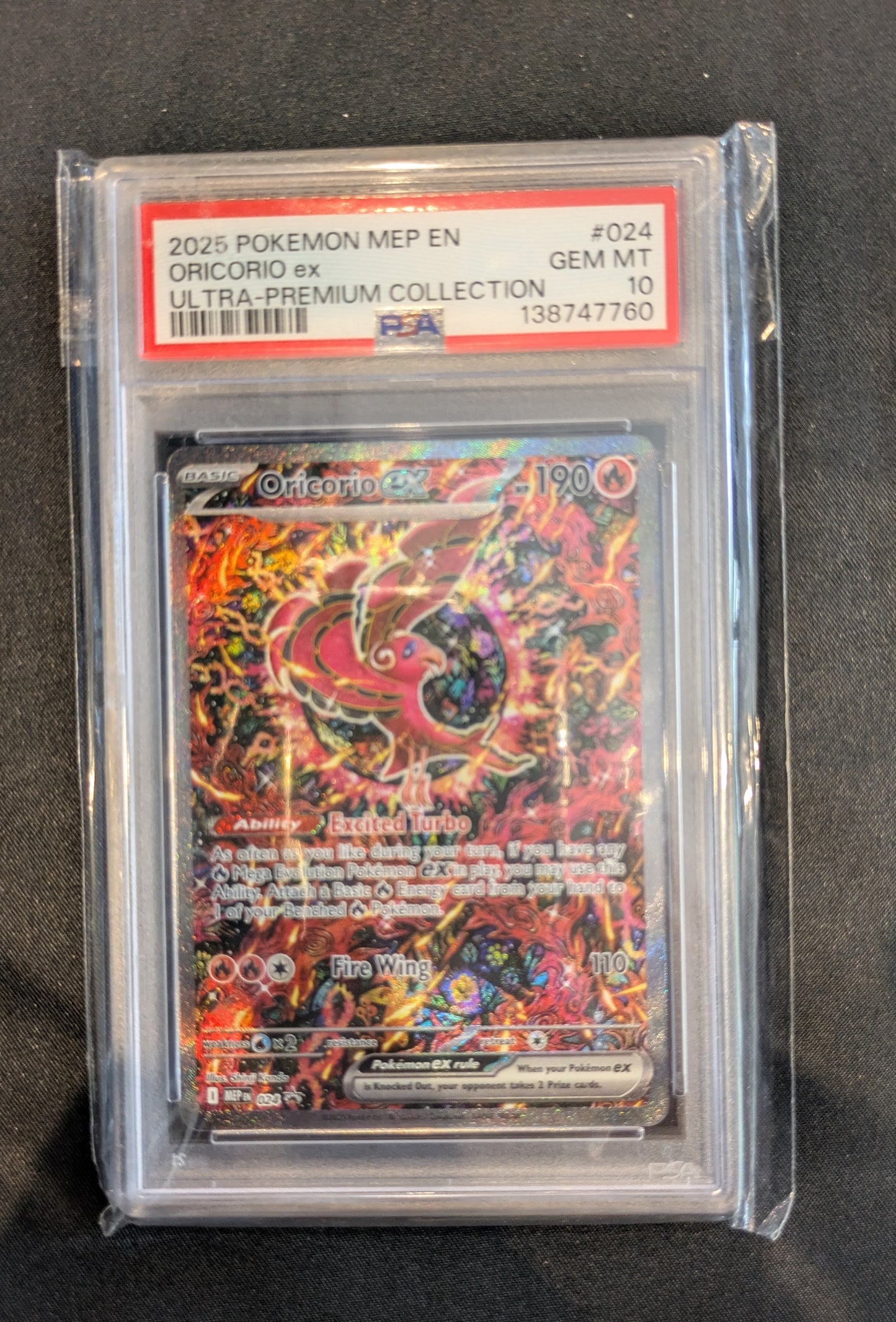 POKÉMON MEP 024 PSA 10 ORICORIO