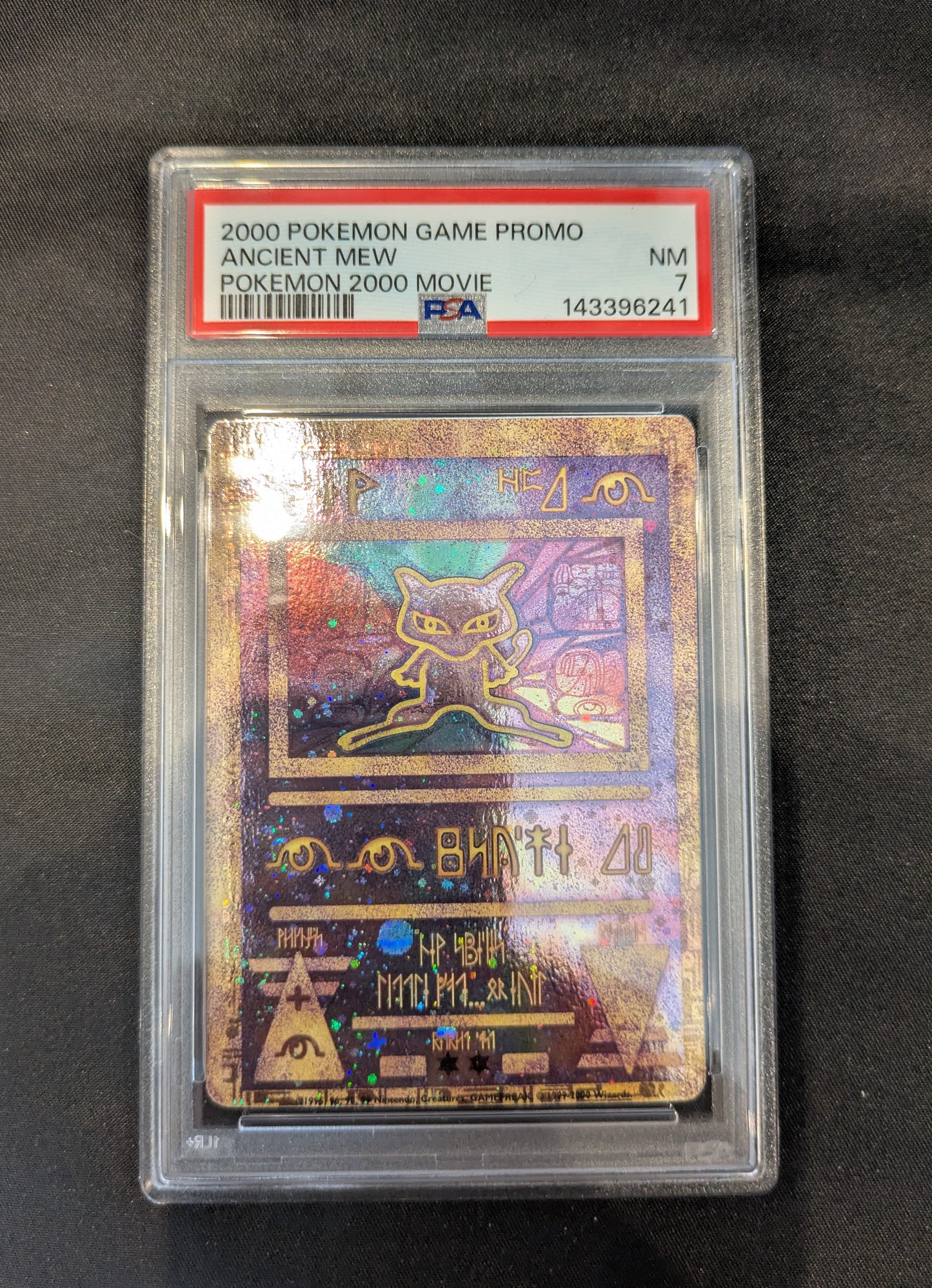 POKEMON ANCIENT MEW PROMO PSA 7