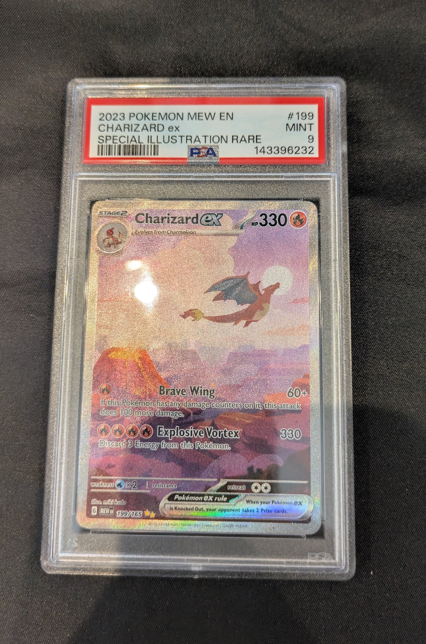 POKEMON 199/165 PSA 9