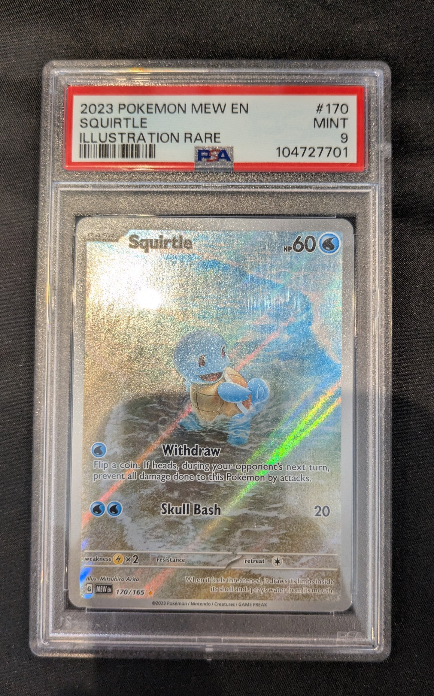 POKEMON 170/165 PSA 9