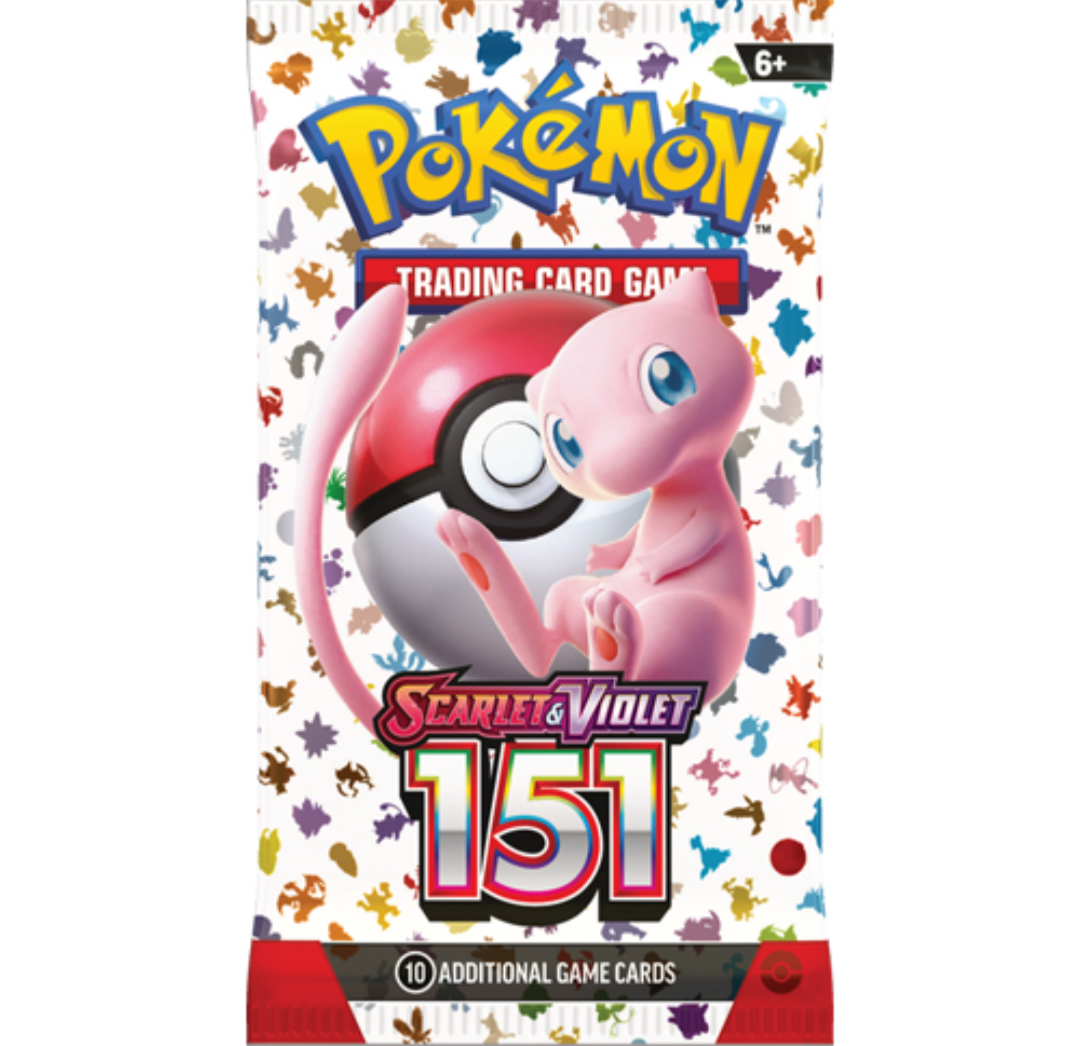 POKEMON 151 PACKS ENGLISH