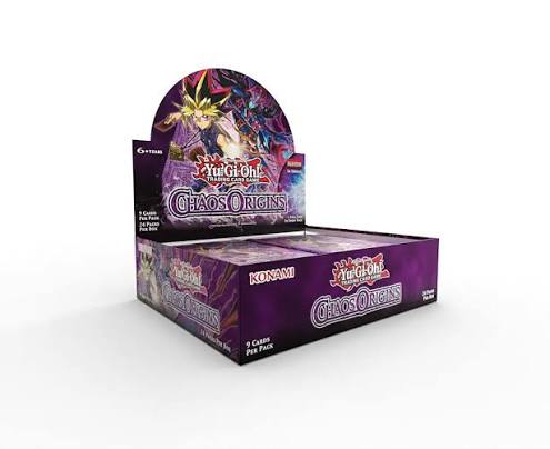 YU-GI-OH! CHAOS ORIGINS BOOSTER BOX