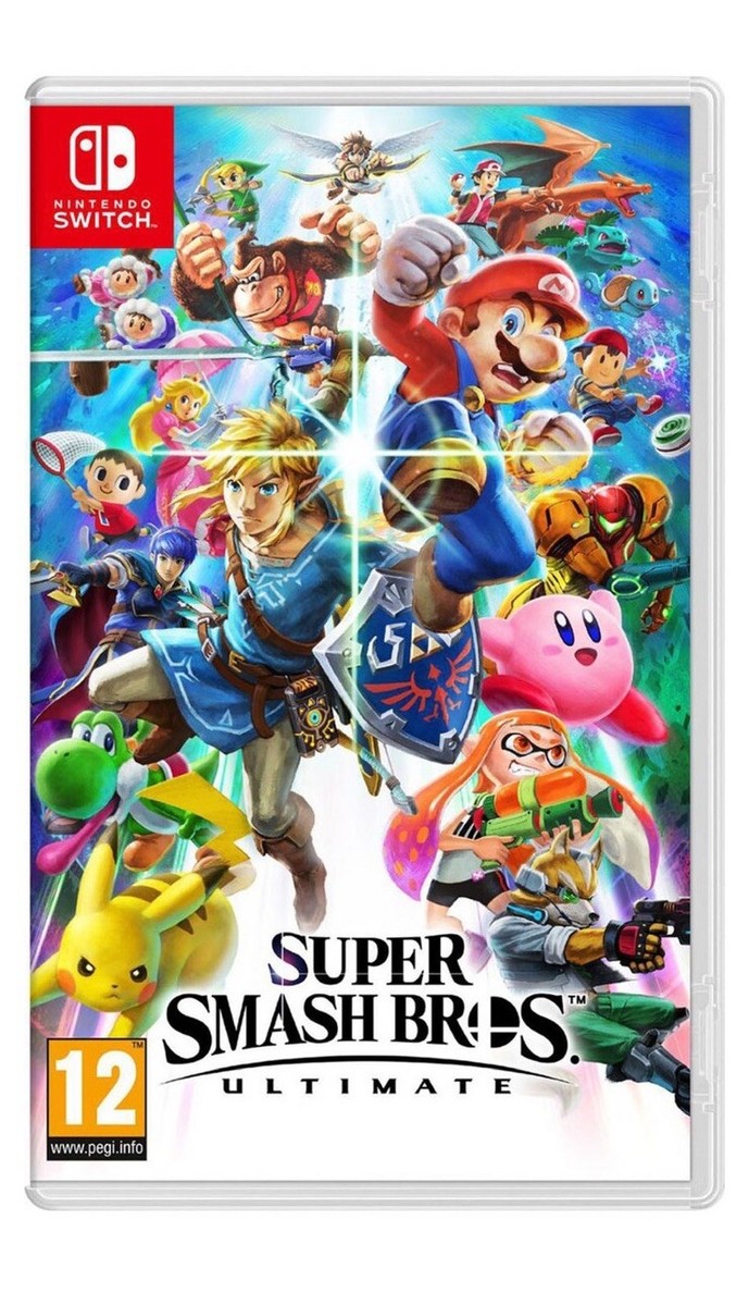 NINTENDO SWITCH GAME SUPER SMASH BROS SEALED