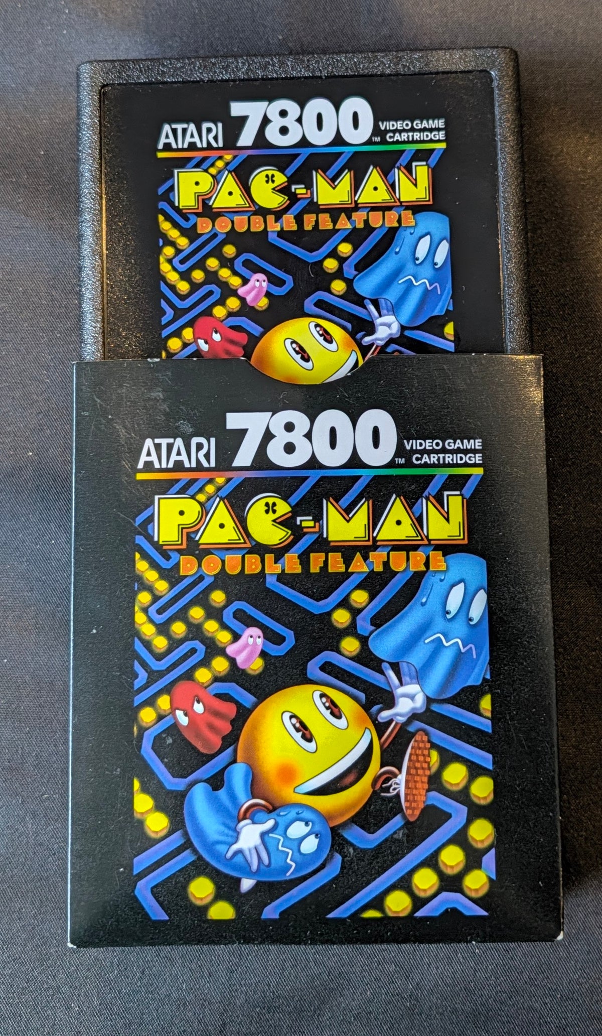 ATARI 7800 PAC-MAN DOUBLE FEATURE