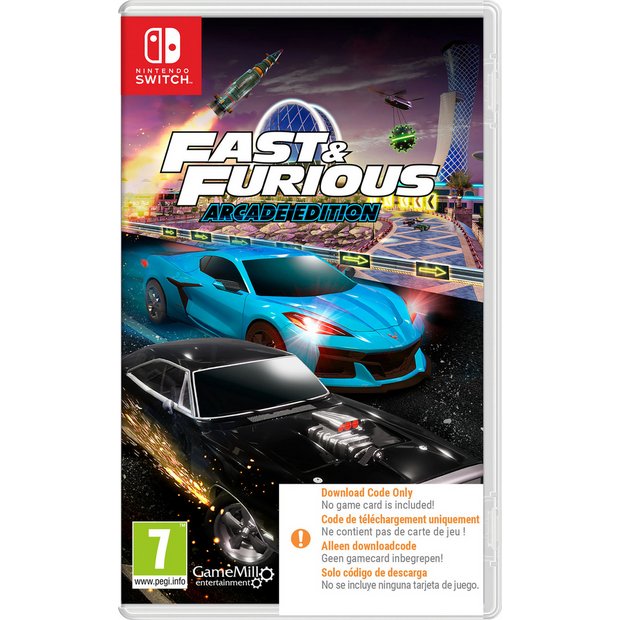 NINTENDO SWITCH GAME FAST & FURIOUS ARCADE EDITION SEALED