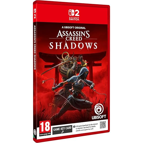 NINTENDO SWITCH 2 GAME ASSASSIN'S CREED SHADOWS SEALED