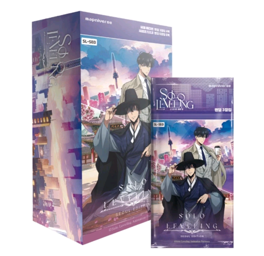 SOLO LEVELING COLLECT CARD SEOUL EDITION KOREAN BOOSTER BOX
