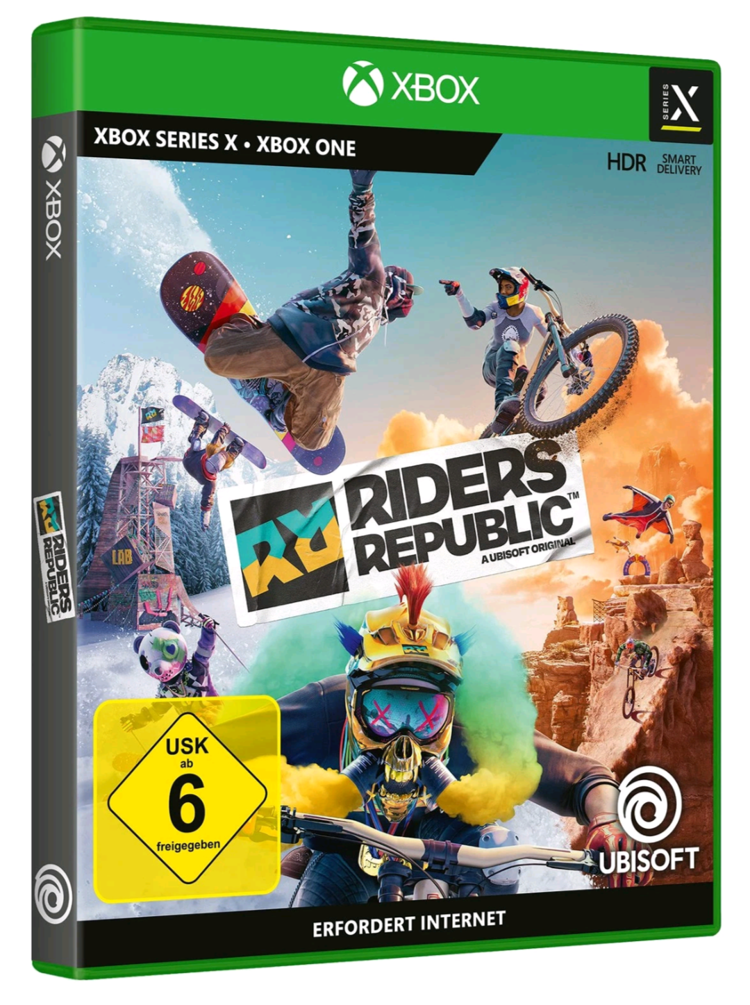 XBOX SERIES X & XBOX ONE GAME RIDERS REPUBLIC SEALED