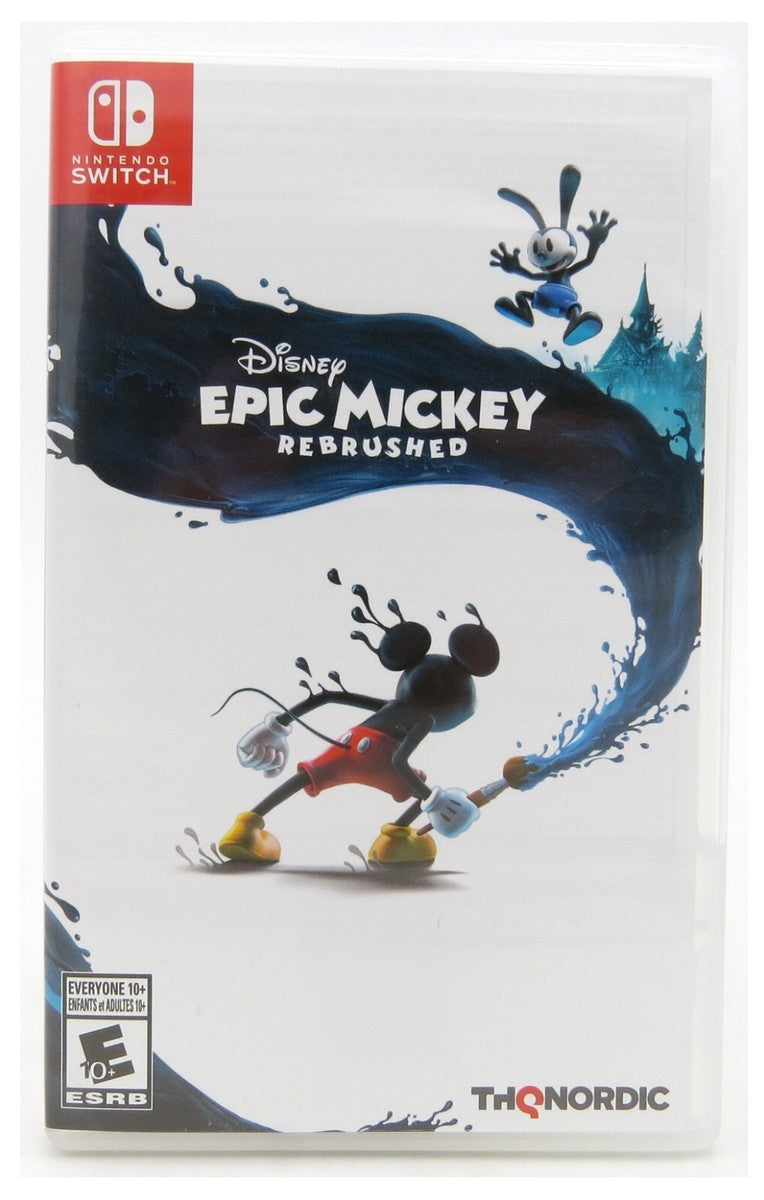 NINTENDO SWITCH GAME EPIC MICKEY REBRUSHED SEALED