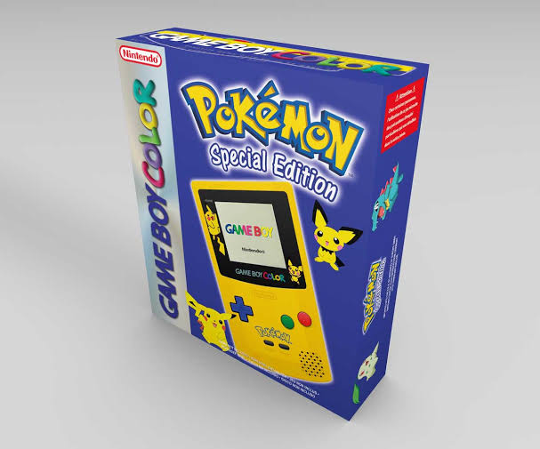GAMEBOY COLOUR SPECIAL EDITION - POKEMON - BOX INCLUDED